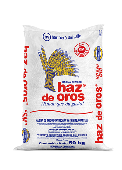 Harina Haz de oros Sin mejorante 50 kg