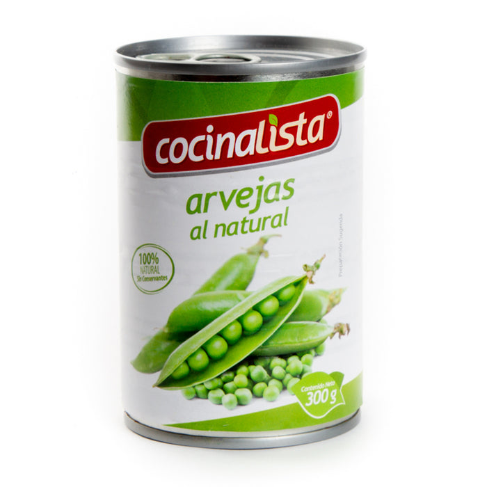 Arvejas en lata x 300 g