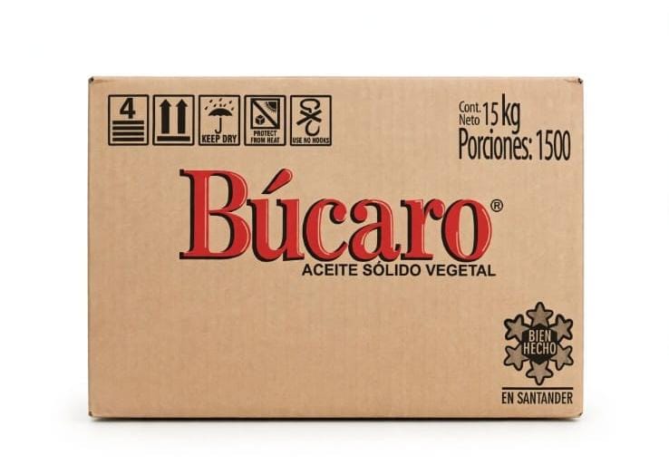 Aceite sólido Bucaro ( desde 500gr hasta caja 15 kg)