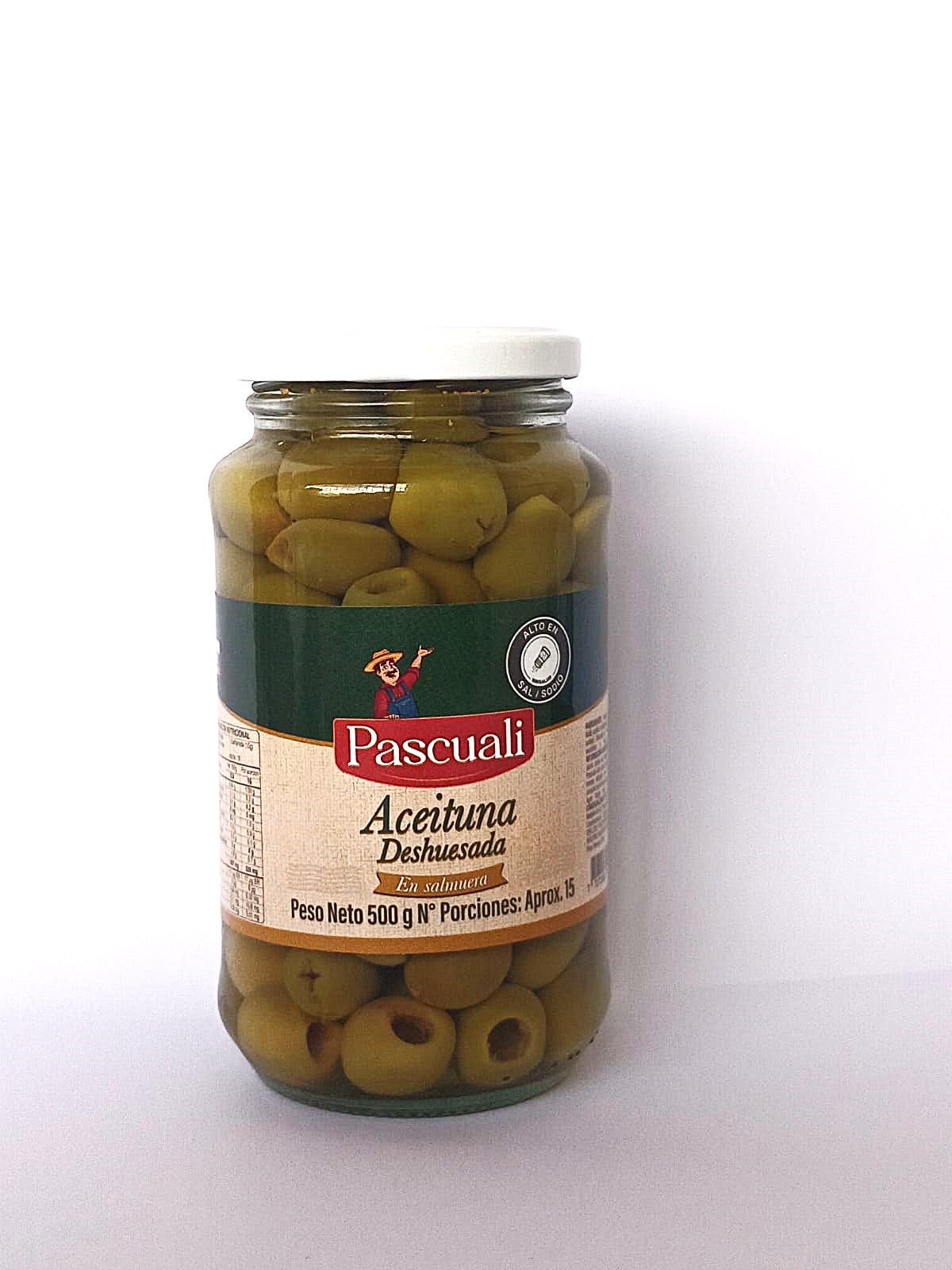 Aceituna verde deshuesada (desde 125gr hasta 1 kg)