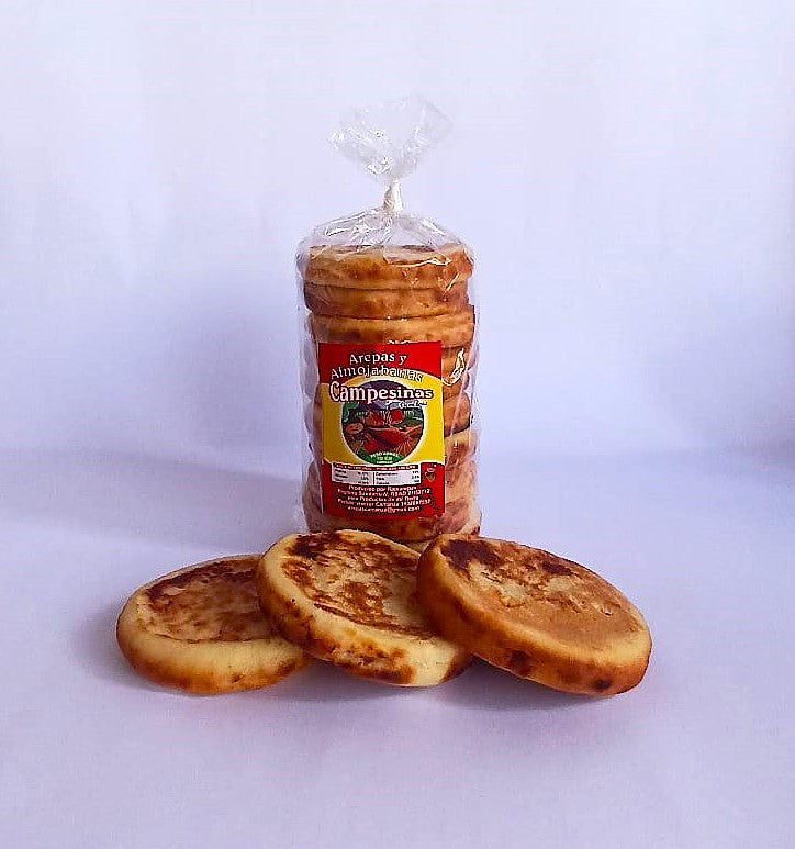 Arepa campesina paq x 10 und