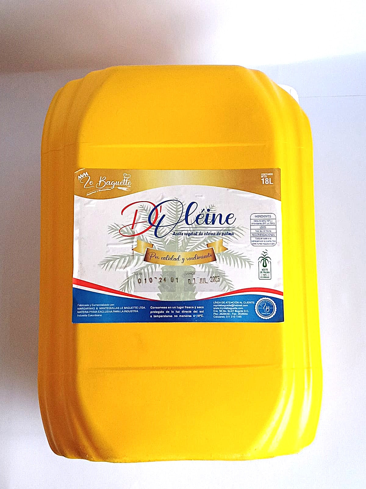 Aceite bidon economico X 18 LT