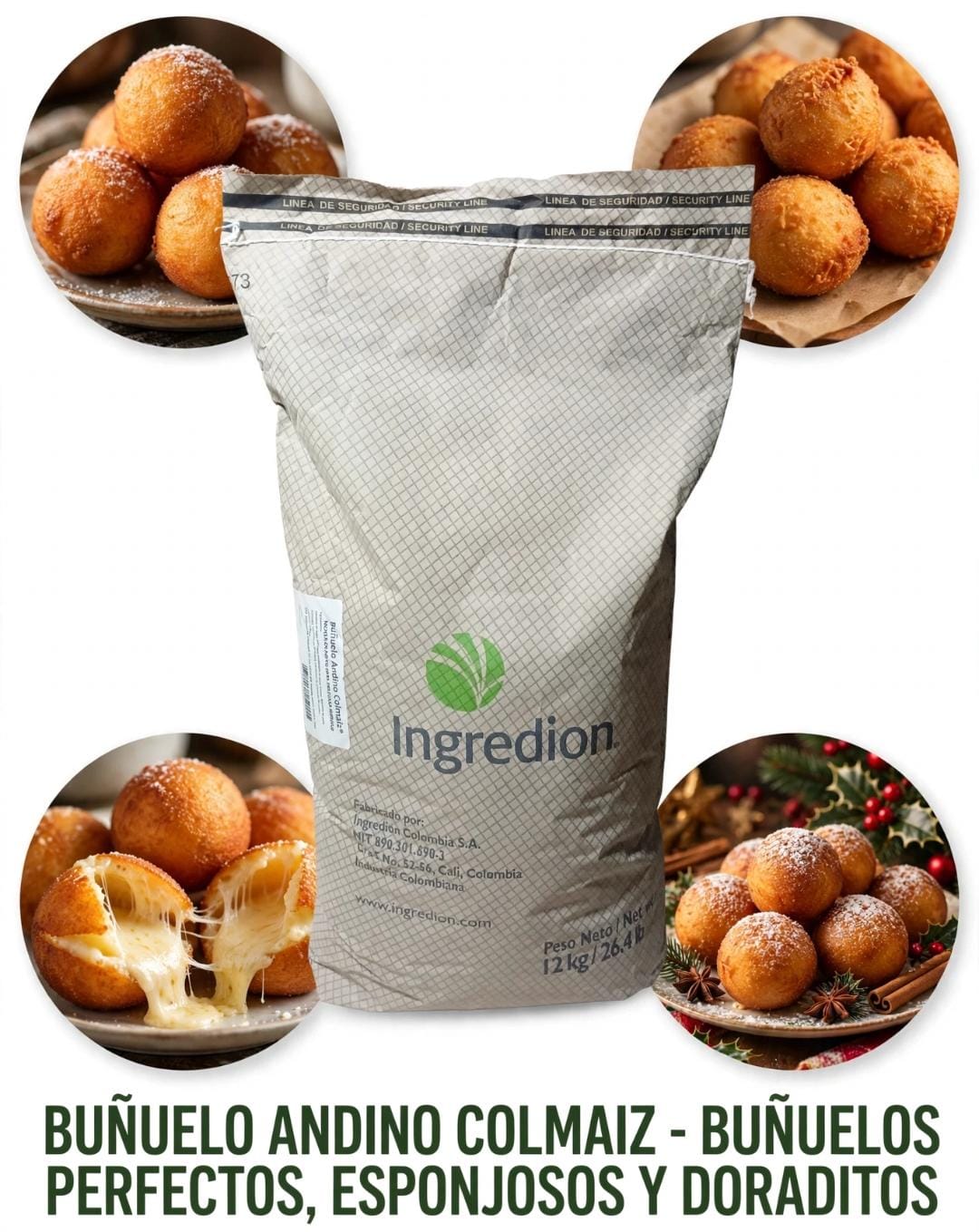 Buñuelo Andino(Desde 500gr hasta 12kg)