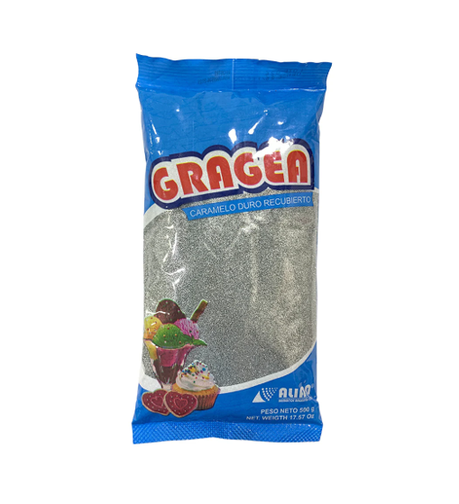 Azucar de Colores Dorada-Plateada