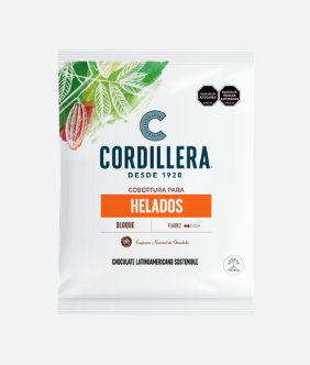 Coberturas de Chocolate Cordillera en Bloque