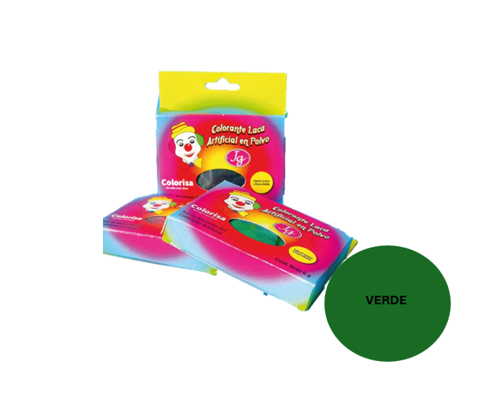 Colorante en polvo caja x 6 g