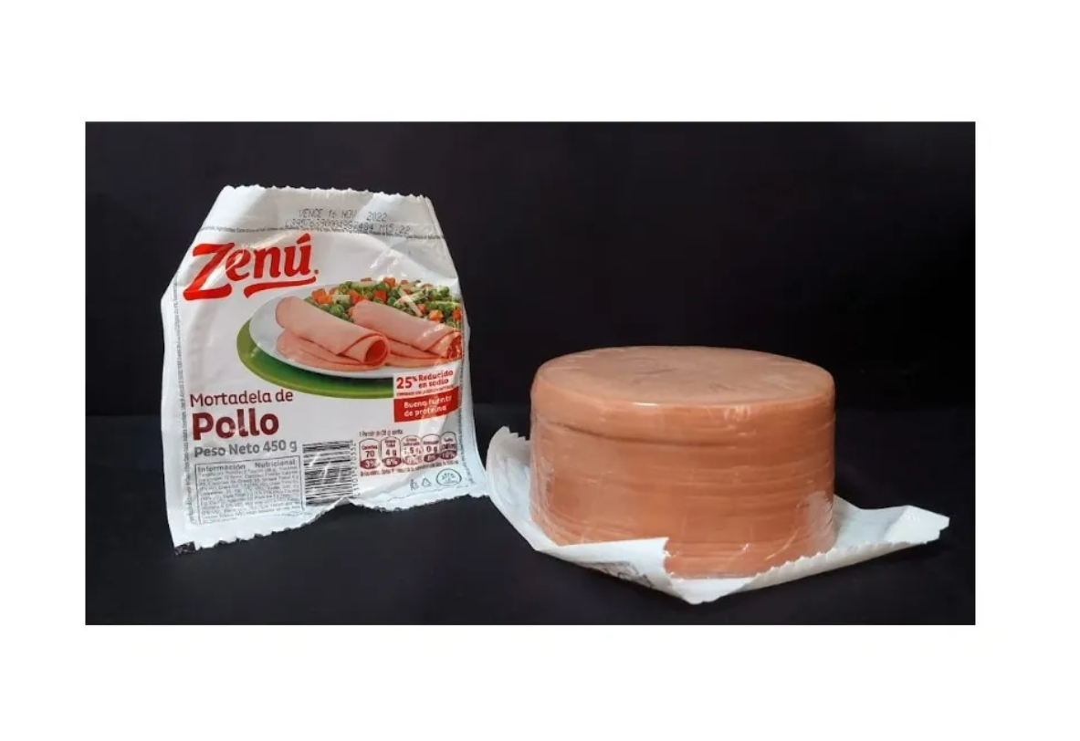 Mortadela de pollo Zenú paq x 450 gr -