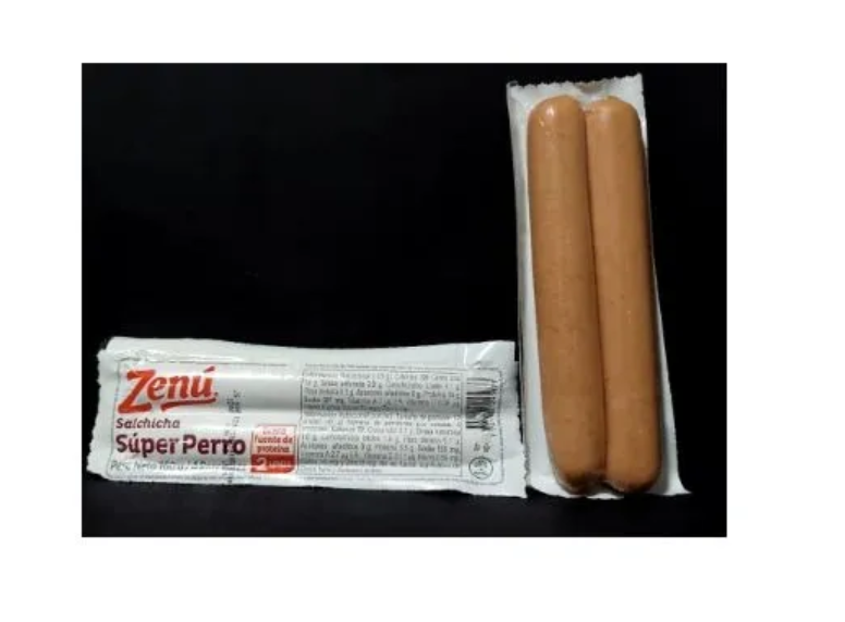 Salchicha Super perro Zenú paq x 2 und -