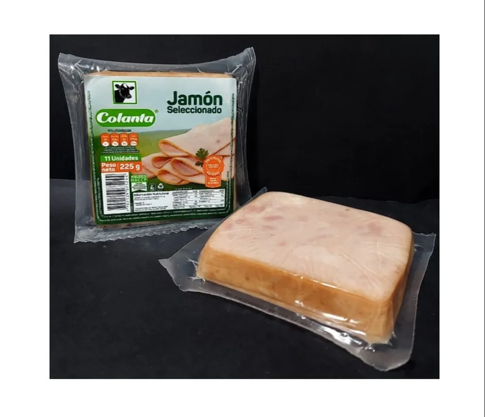 Jamón Colanta paq x 225 gr -