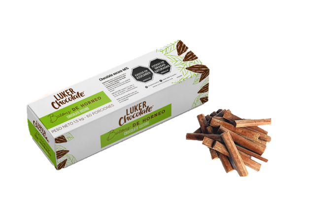 Barras de chocolate semiamargo Luker