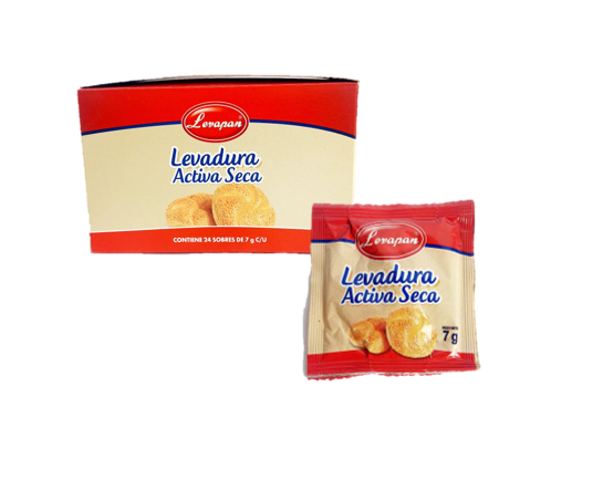 Levadura Activa seca Levapan: sobre x 7 gr unidad