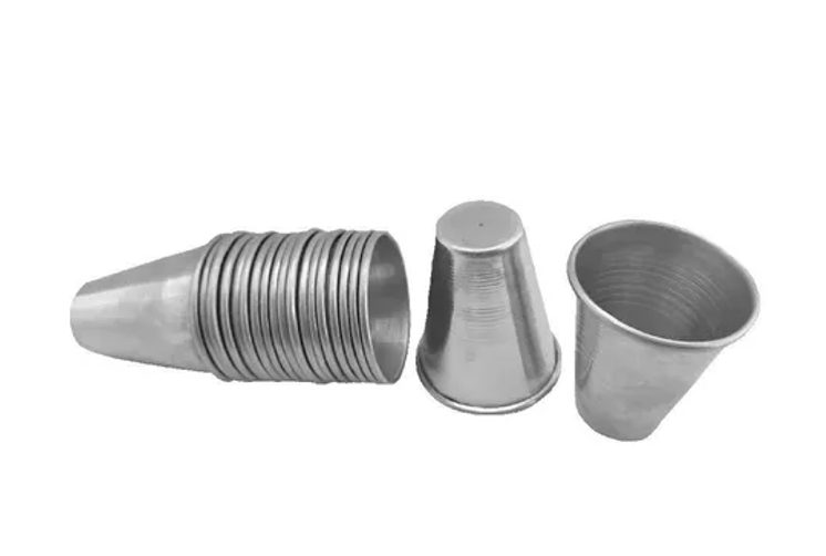 Copa Metalica Para Helado x und