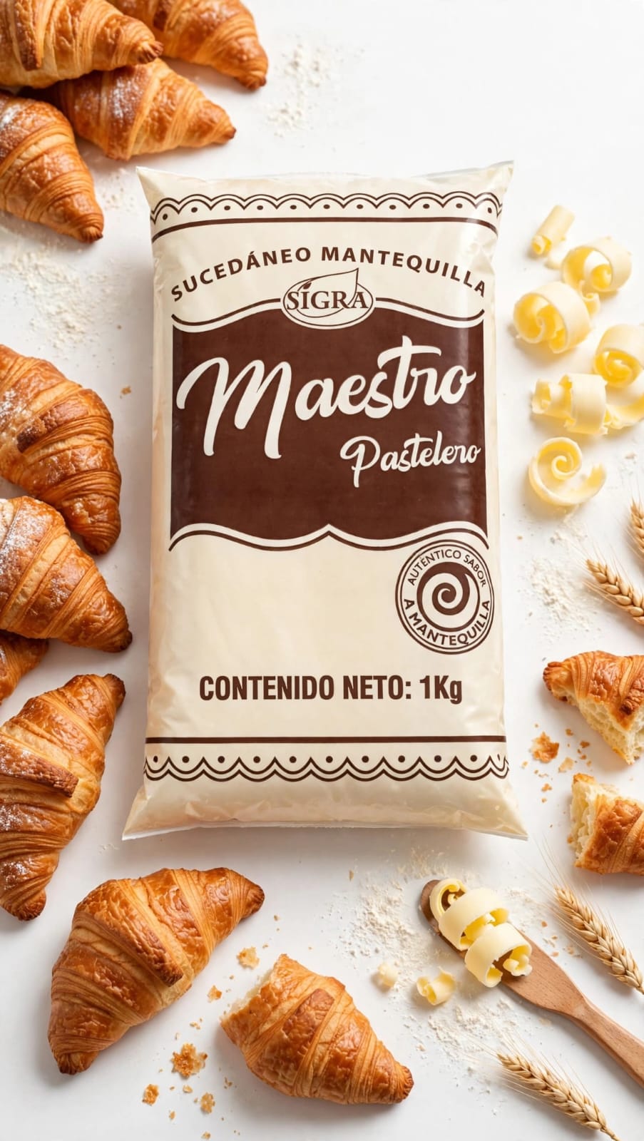 Margarina Maestro pastelero kg