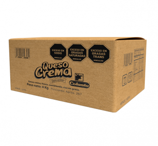 Queso crema Colanta Caja x 4 kilos