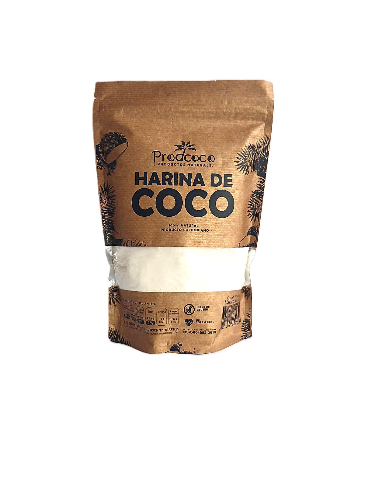 Harina de Coco x 500 gr