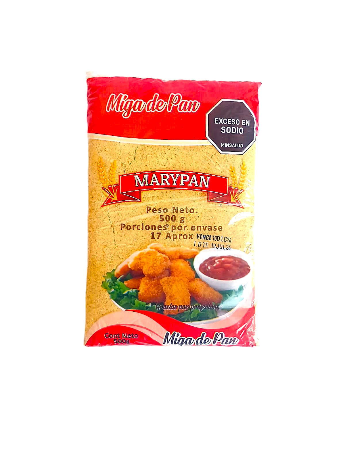 Miga de Pan x 500 gr