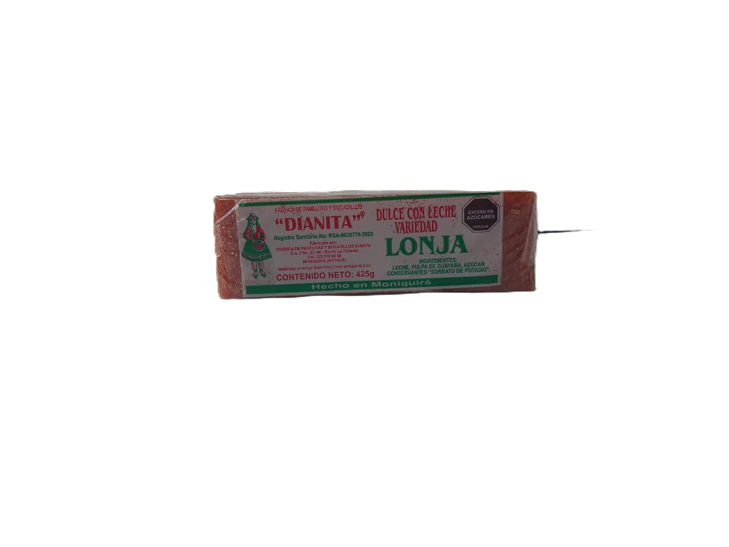 Lonja de Arequipe barra x 425 gr