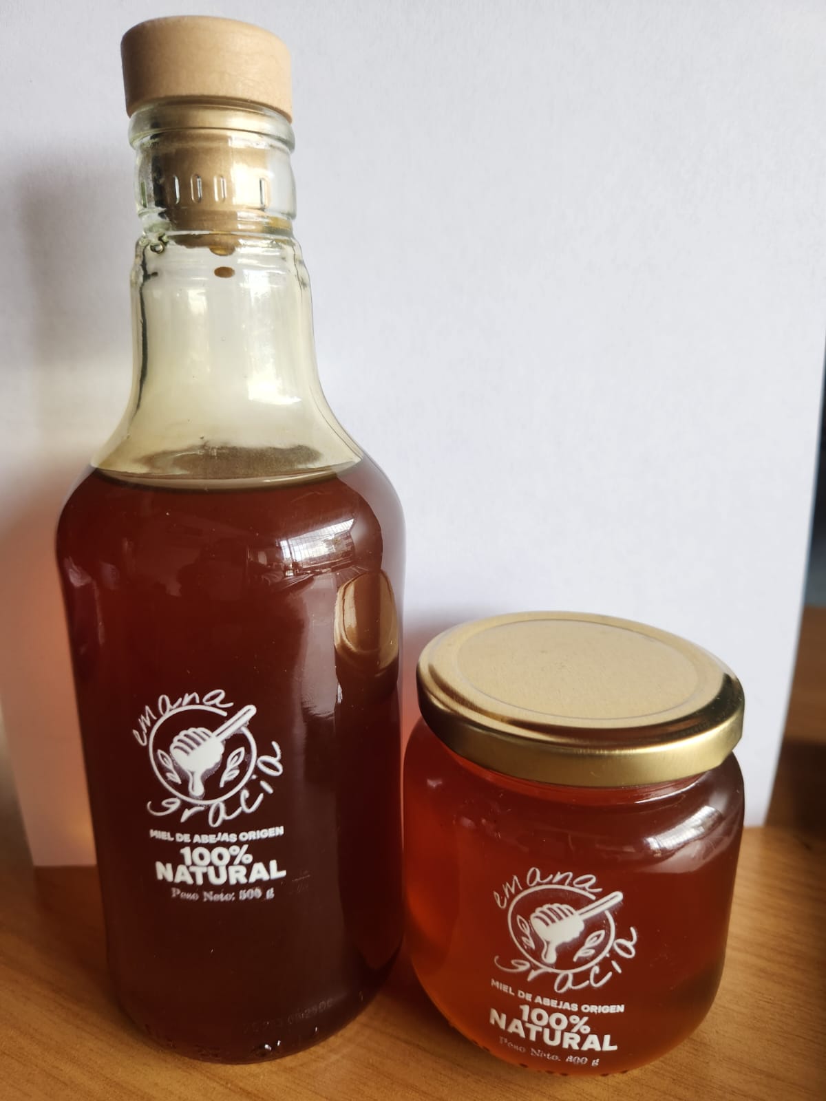 MIEL ARTESANAL EMANA GRACIA(300gr-500gr)