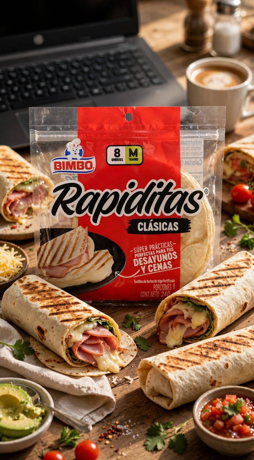 Tortillas: Bimbo M x 8 unidades