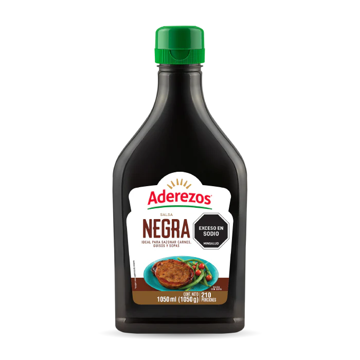 SALSA NEGRA ADEREZOS 1050gr