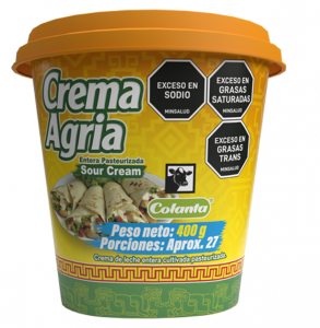 Crema agria Colanta