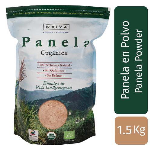 Panela Pulverizada Organica Waiva 1.5 kg