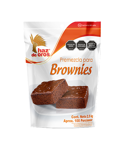Premezcla para Brownies paq x 2.5 kg