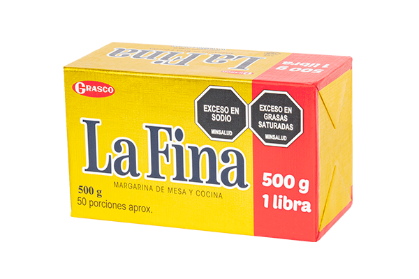 Margarina la fina dorada caja x 20 libras
