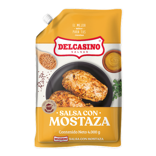 Salsa Mostaza DelCasino x 4000 gr