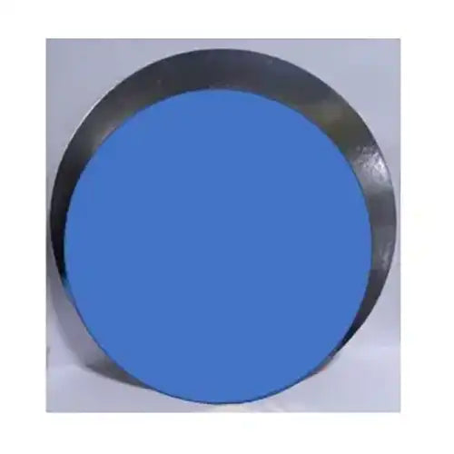 Disco dorado circular: 35 cm unidad