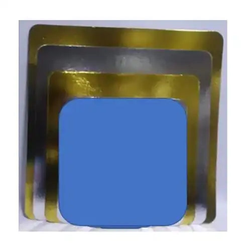 Disco dorado cuadrado und: 26x26 cm