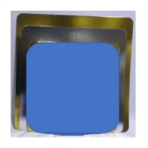 Disco dorado cuadrado und: 31x31 cm