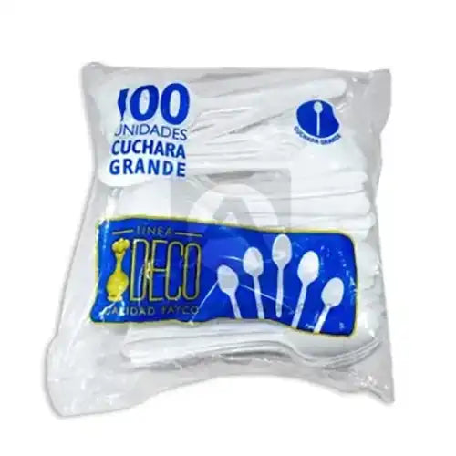 Cuchara Dulcera Economica Paca x 10 paquetes