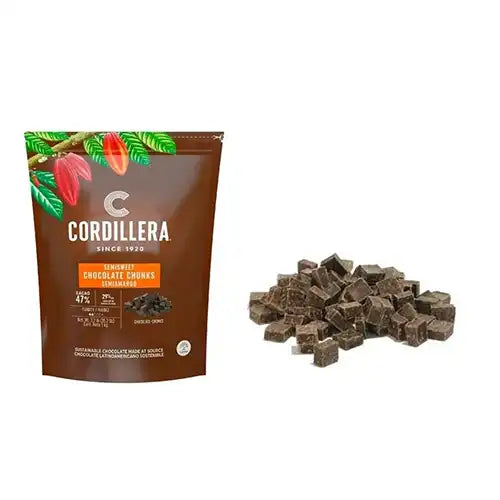 Chunk Cuadros de chocolate semiamargo Cordillera