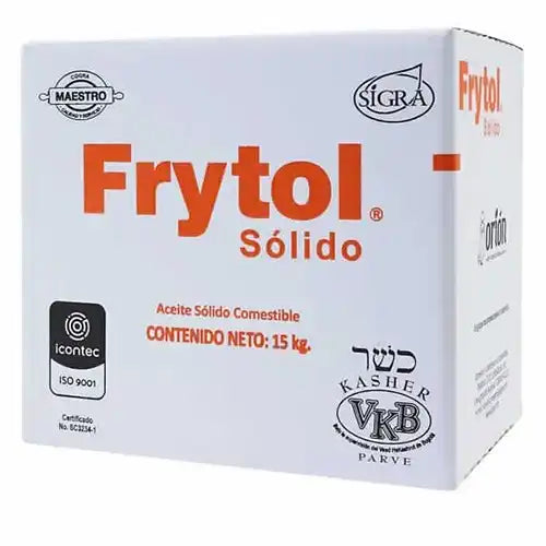 Aceite Frytol sólido x 15 kg