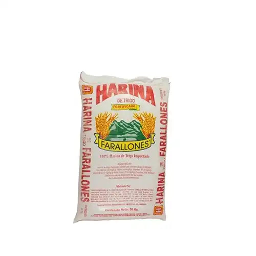 Harina de trigo: Farallones 50kg