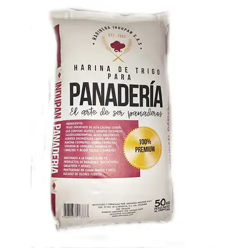 Harina de trigo Indupan 50kg