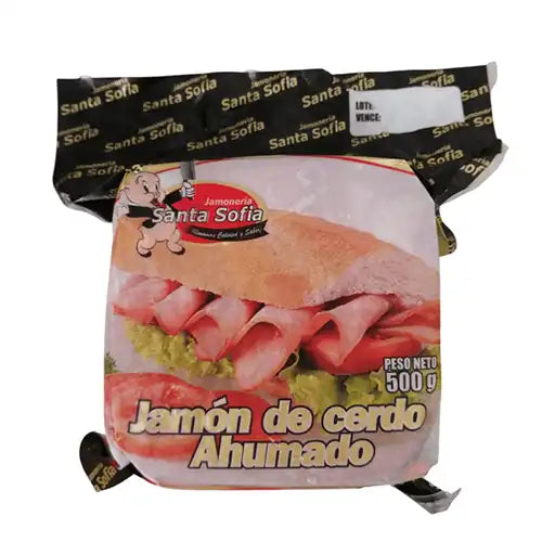 Jamon Santa Sofia x 500 gr Tipo Ahumado -