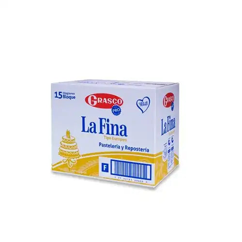 Margarina La Fina Tipo Europeo caja x 15 kg
