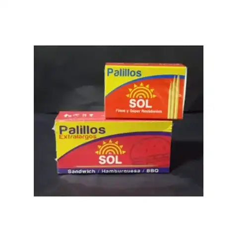 Palillos: cortos caja x 180 und