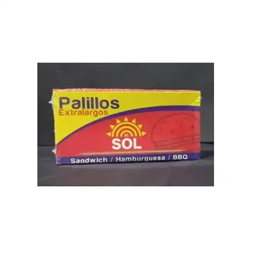Palillos: extralargos caja x 125 und