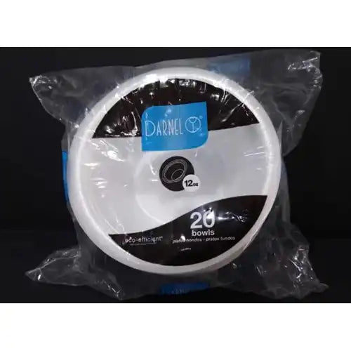 Platos Hondos Circulares 12 onz paq x 20 und