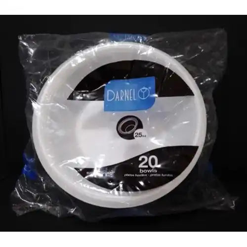 Platos Hondos Circulares 25 onz paq x 20 und