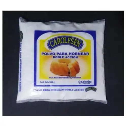 Polvo hornear: paca x 25 kg Carolesen