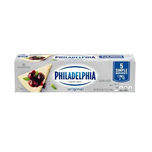 Queso crema Filadelfia: bloque x 1.36 kg