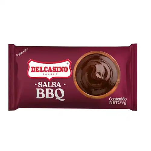 Salsa BBQ DelCasino paquete x 100 sobres de 8 g