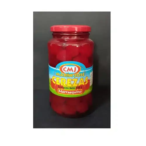 Cereza en almíbar sin pistilo: frasco x 500 g
