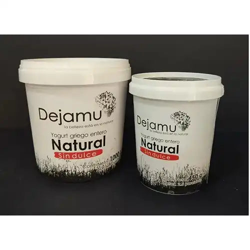 Yogur griego Dejamu Natural: frasco x 450 g