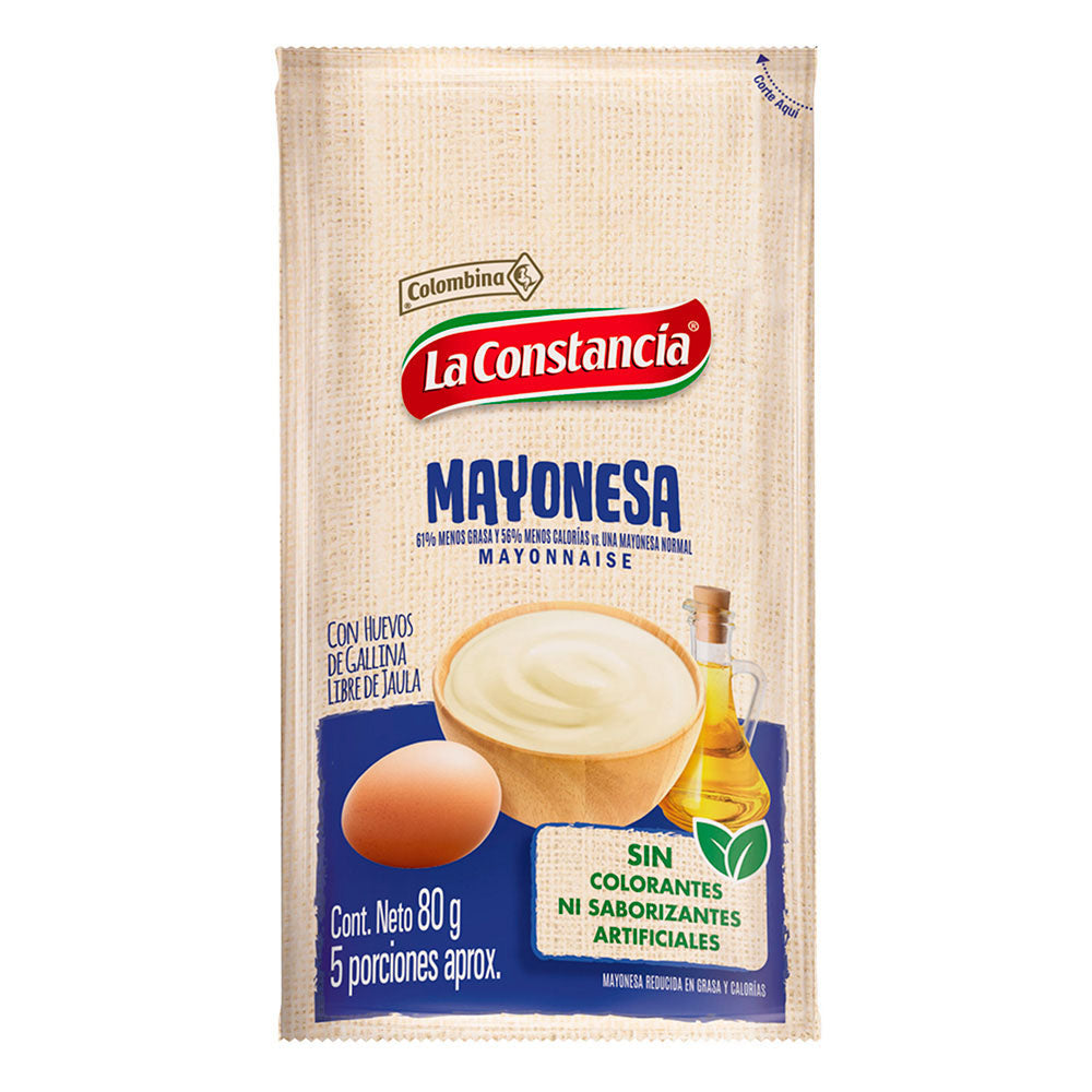 Mayonesa La Constancia 80 gr