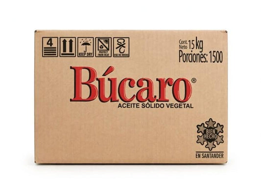 Aceite sólido Bucaro ( desde 500gr hasta caja 15 kg)
